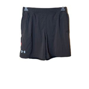 Under Armor Shorts Black with Orange